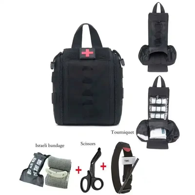 Tactical Medical Bag Emergency Care kit Molle Pouch First Aid Kits EMT IFAK Pouch Utility Pack For Outdoor Camping Hiking