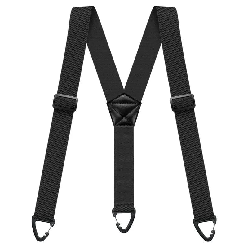 Men's Hidden Bretelles for Peasant Work, Bretelle to Y to Wear Under the T-shirt, 1.5 Inches with 3 Scatto Hooks