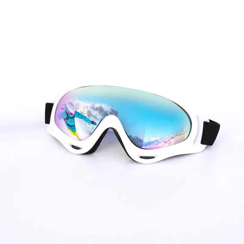 Occhiali da sci per bambini Protezione antiappannamento UV400, cinturino regolabile per ragazzi e ragazze, per sci, snowboard, sport invernali