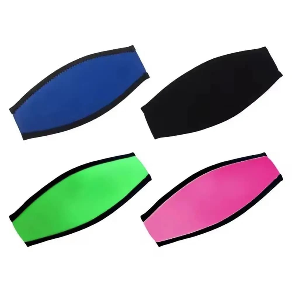 Neoprene Covers for Underwater Mask, Double Universal Layer, Protective Band Upholstery for Swimwear