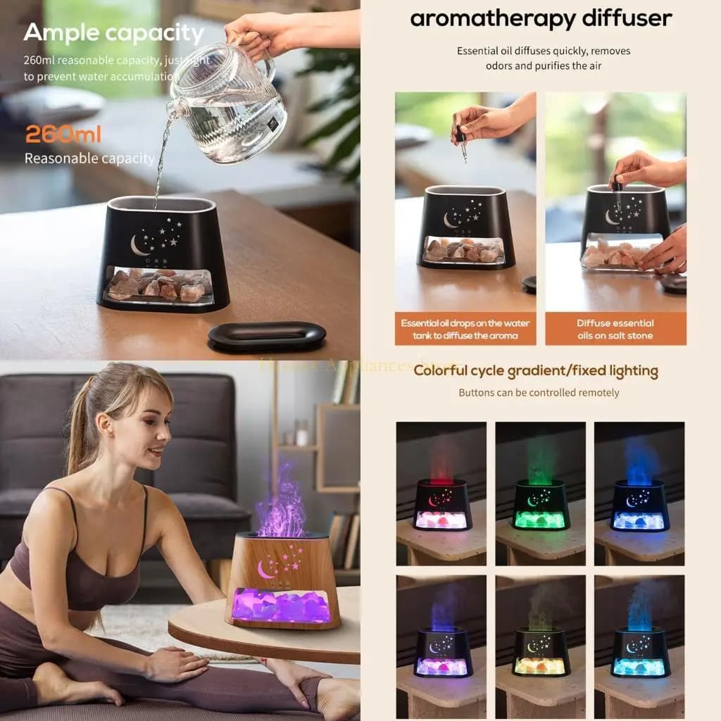 D0ab sofisticato aromatherapys dispositivo aromatico diffusore con profumo rilascio automatico caratterizza texture in per