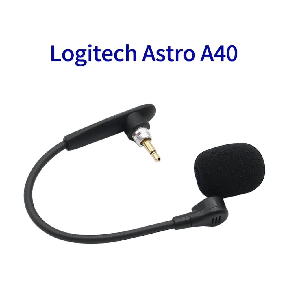 NEW For Logitech Astro a40 Game Earphone Microphone Gamer Microphone Headphones Mic Single 2 pole Per Astro A40 Gaming Accessaries