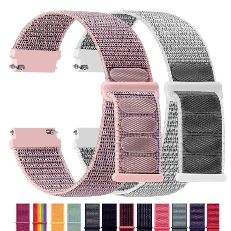 Cinturino per orologio da 20mm/22mm per Amazfit GTR/GTS 4-3-2-2e/GTR 42mm-47mm/bip-U-S-lite cinturino in Nylon sport correa amazfit gts 4-2 mini
