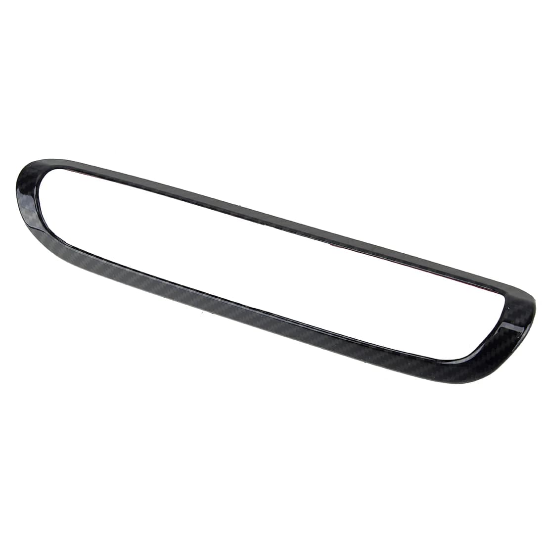 Interruttore della serratura della porta Cornice decorativa Trim Cover adatta per Smart Fortwo 451 2009 2010 2011 2012 2013 2014 2015 Stile fibra di carbonio ABS