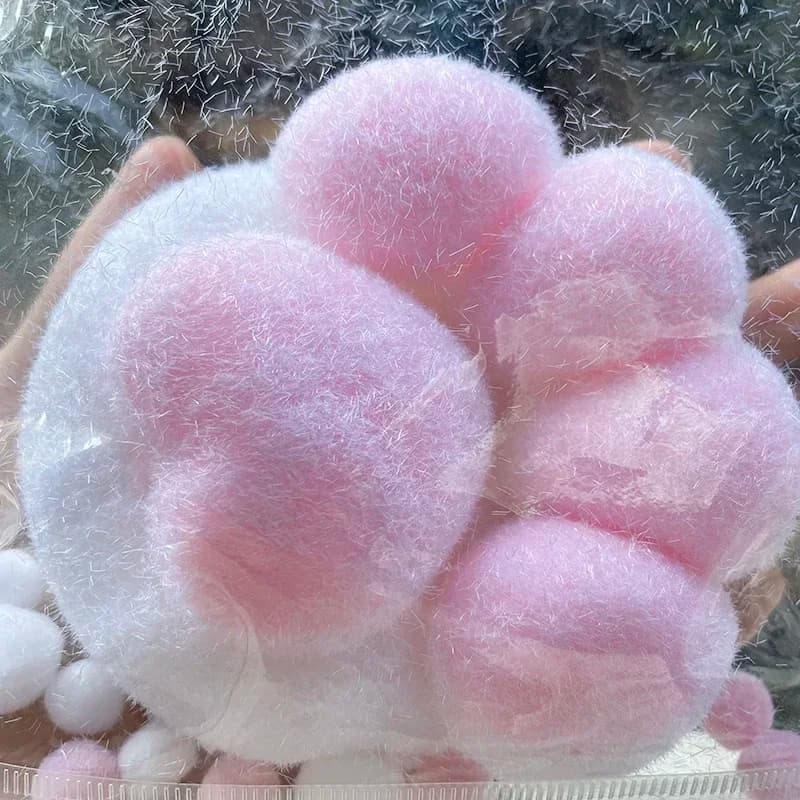 Giocattoli Morbidi a Forma di Zampa di Gatto, Antistress, per Rilassamento e Decompressione, Regalo Divertente