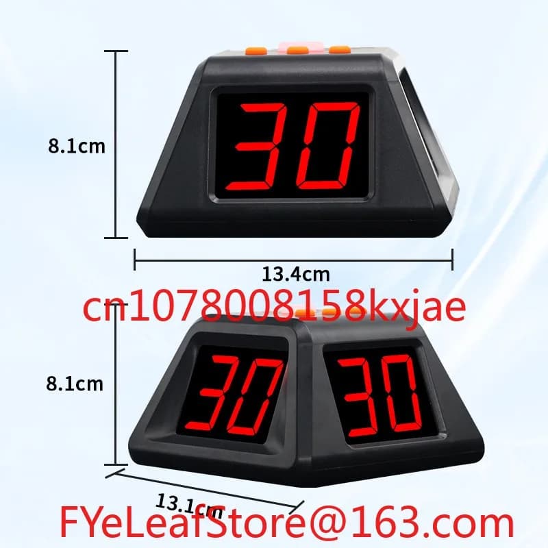 Promemoria per il conto alla rovescia del gioco temporizzato, timer elettronico a LED, scacchi e scacchi con le carte