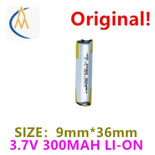 09360 Lithium Polymer Cylindrical Battery 3.7V Battery For Electric Toothbrush Robot Toy Wholesale