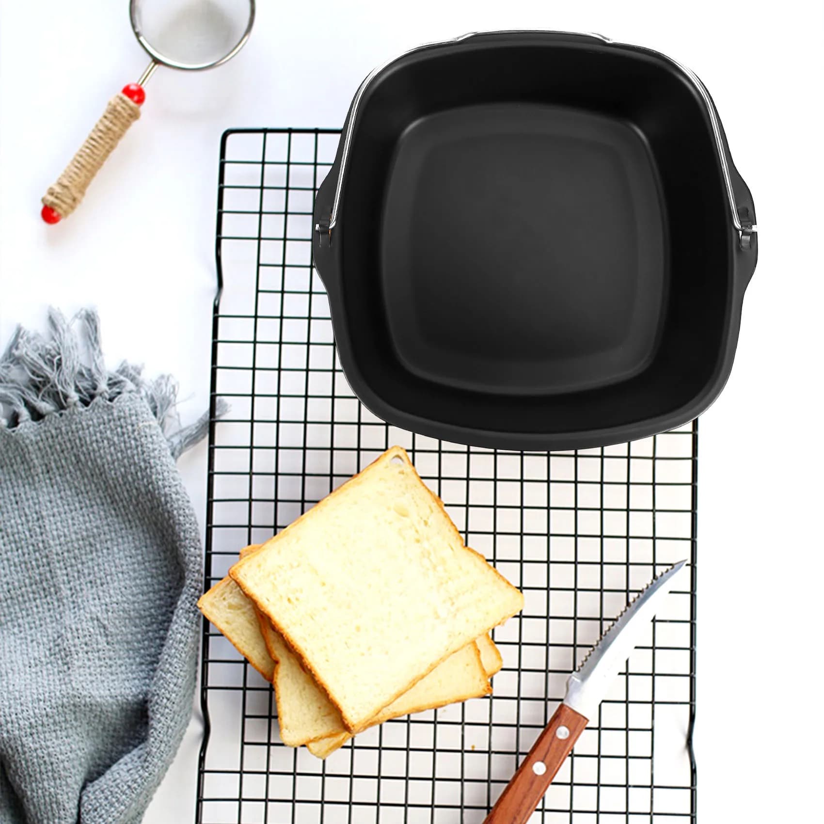 GTS Air Fryer electric fryer accessory, non-stick baking tray, compatible with Philips HD9232 HD9233 HD9220 HD9627 HD9621