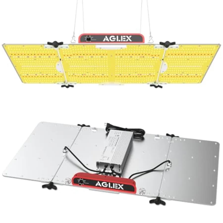 LED Lamp for Cultivation K4000 with Chain Connection, Dimmable, Complete Spectro for Indoor, Semina, Vegetativa e Fioritura