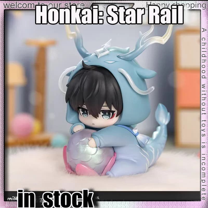 Honkai Star Rail Male Dormitory Series Blind Box Q Mini Blade Sunday Desktop Ornament Trend Game Merchandise Cute Gift