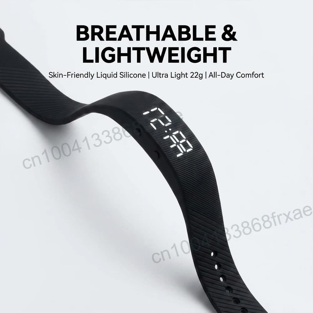 Smart Bracelet LED Digital Waterproof Smart Clock Smartband Running pedometer Monitor Smart Band Vibration Alarm Reminder