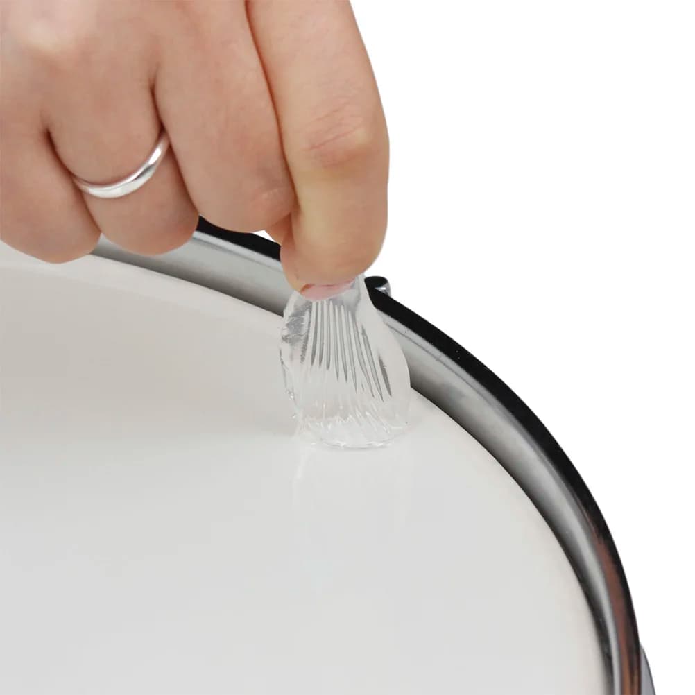 6 adesivi antirumore, accessori per batteria, forniture per pad jazz, tarole a percussione