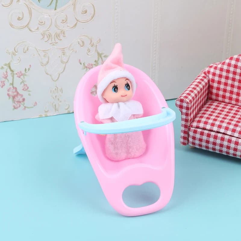1 Pezzo Sedia per Bambini in Miniatura 1:12 per Casa delle Bambole, Modello Simulato, Accessori Fai-da-Te per Giocattoli