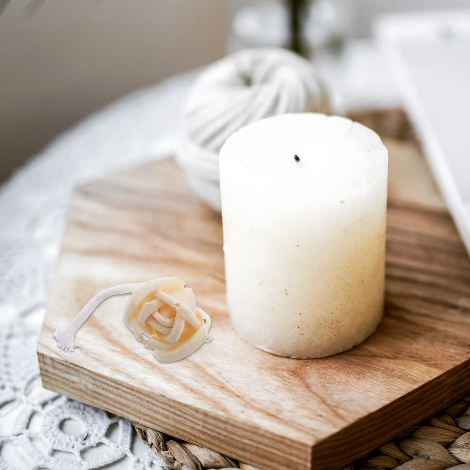 2 diffusori di aromi in legno con corda, diffusore di oli essenziali naturali per la casa e l'ufficio, accessorio profumato per il relax.
