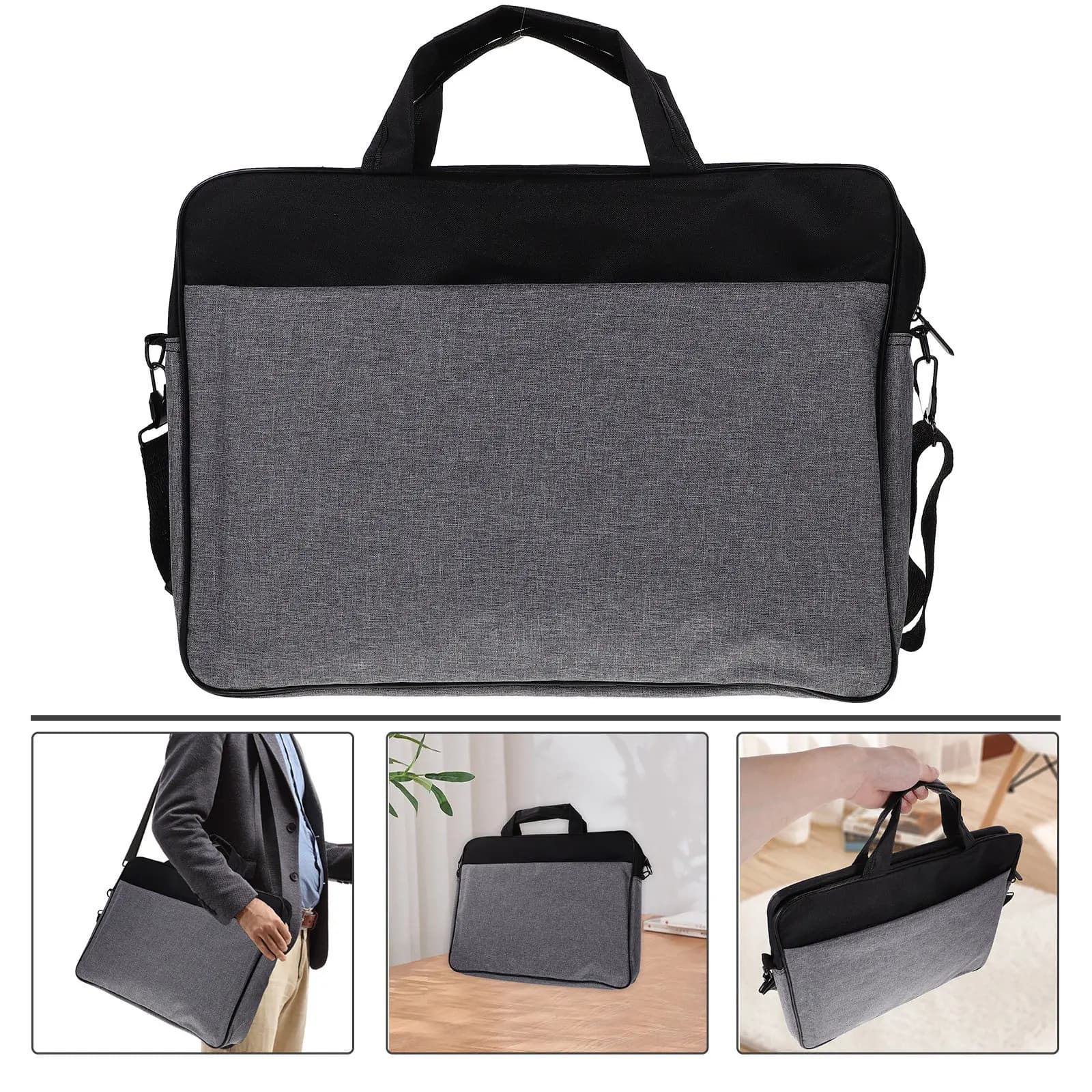 Custodia Protettiva per Laptop da 15.6 Pollici, Borsa Antigraffio per Computer, Custodia Portatile Leggera per Organizzazione Laptop