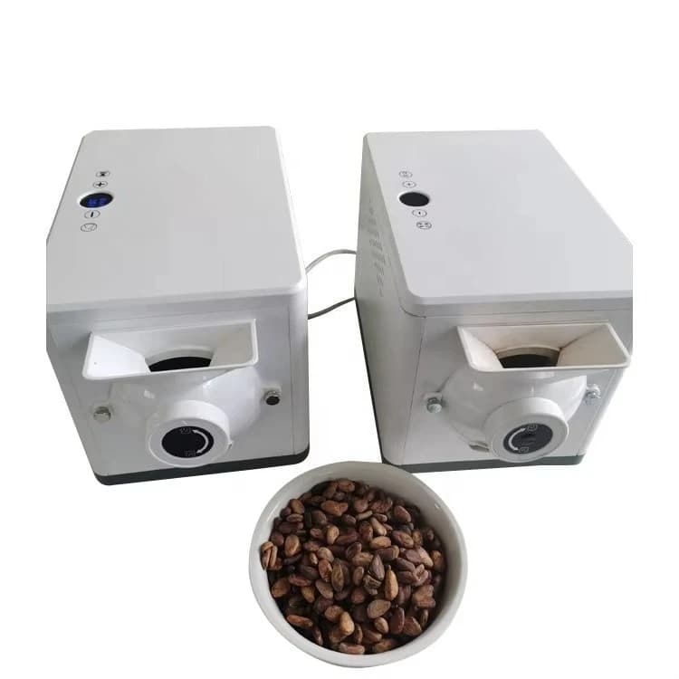 Small Capacity Rotary Cocoa Bean Nut Grain peanuts Coffee Beans Roasting Machine