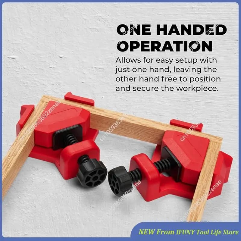 Quick angle clamps, right angle clamp for wood processing, Robuste home tools - Photo frame, New Frame clamp
