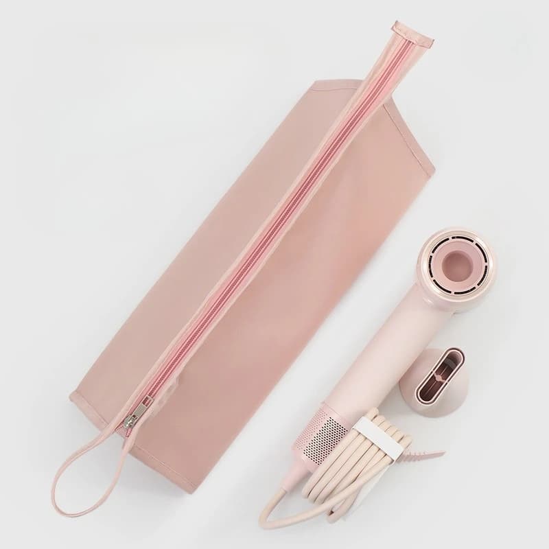 Custodia da viaggio per bigodino per capelli, asciugatrice, styler, organizer protettivo portatile, borsa per trucco, custodia da trasporto resistente al calore