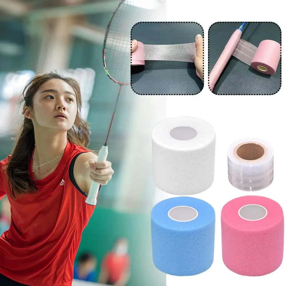 Adhesive tape for badminton racket thickened Non-slip tape that absorbs sweat for racket Fishing rod Fionde Tennis Overgrip
