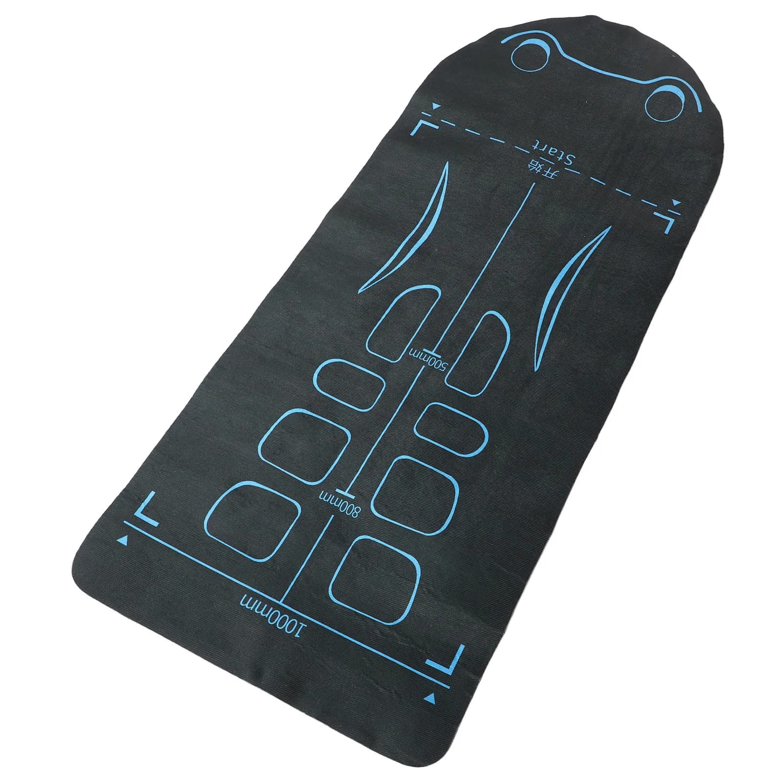 Tappetino Yoga Extra Spesso Antiscivolo per Allenamenti Indoor e Outdoor, Tappetino Assorbente per Esercizi di Pilates e Allenamento con Rullo Addominale