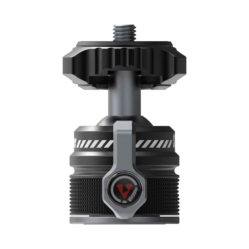 Vlogger Adjustable Quick Release Monitor Holder Camera Clamp Swivel Monitor Mount with Cold Shoe DSLR Tilt Adjustable for Canon