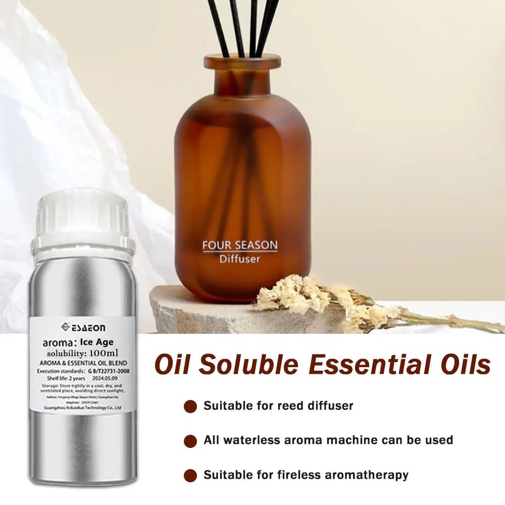 ESAEON 100ml (3.38 oz)-Reed Diffuser Essential Oil, Diffuser Supplement Liquid ,For Fireless Aromatherapy & Car Aroma Machine
