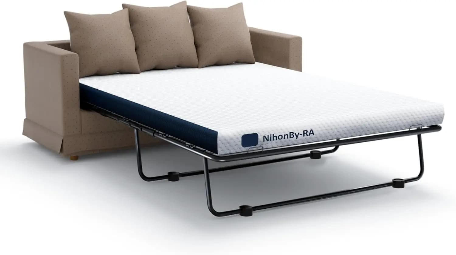 Materasso in Memory Foam da 4,6 Pollici per Divani Letto e Poltrone, Certificato CertiPUR-US, Rivestimento Lavabile
