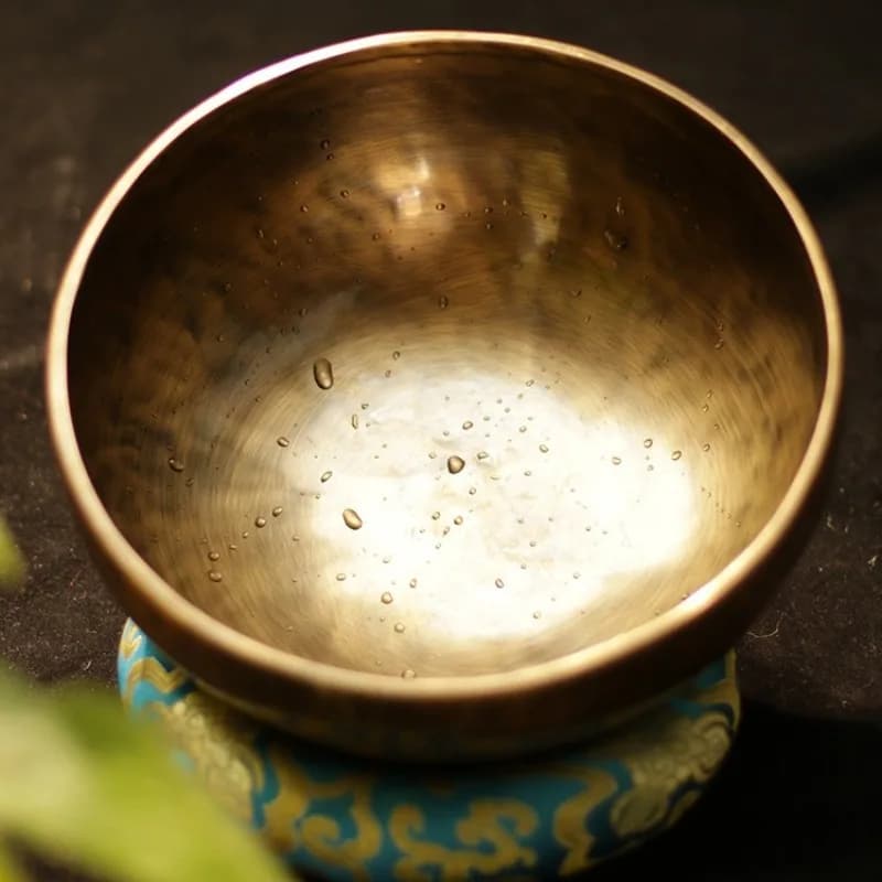Ciotola del suono del Buddha fatta a mano in Nepal grande strumento di guarigione del suono professionale ciotole tibetane originali accessori per la meditazione Yoga