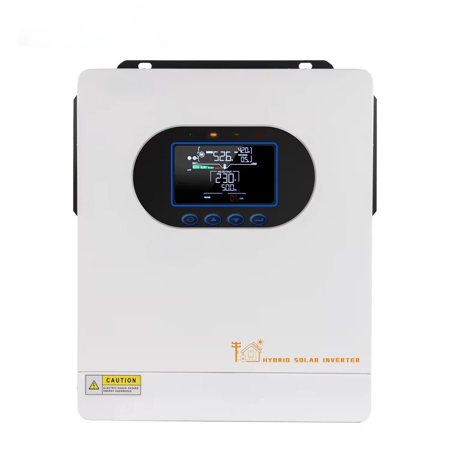 Hybrid solar inverter 6.2KW 48V Single phase WIFI MPPT Solar charge controller 120A PV inverter Pure sine wave off grid inverter