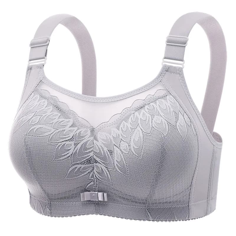 Petal Anti-Exposure Bow Strapless Woman's Brassiere Sexy Lace Lingerie Wireless Everyday Side-Support Lady' Breathable Girl Bra