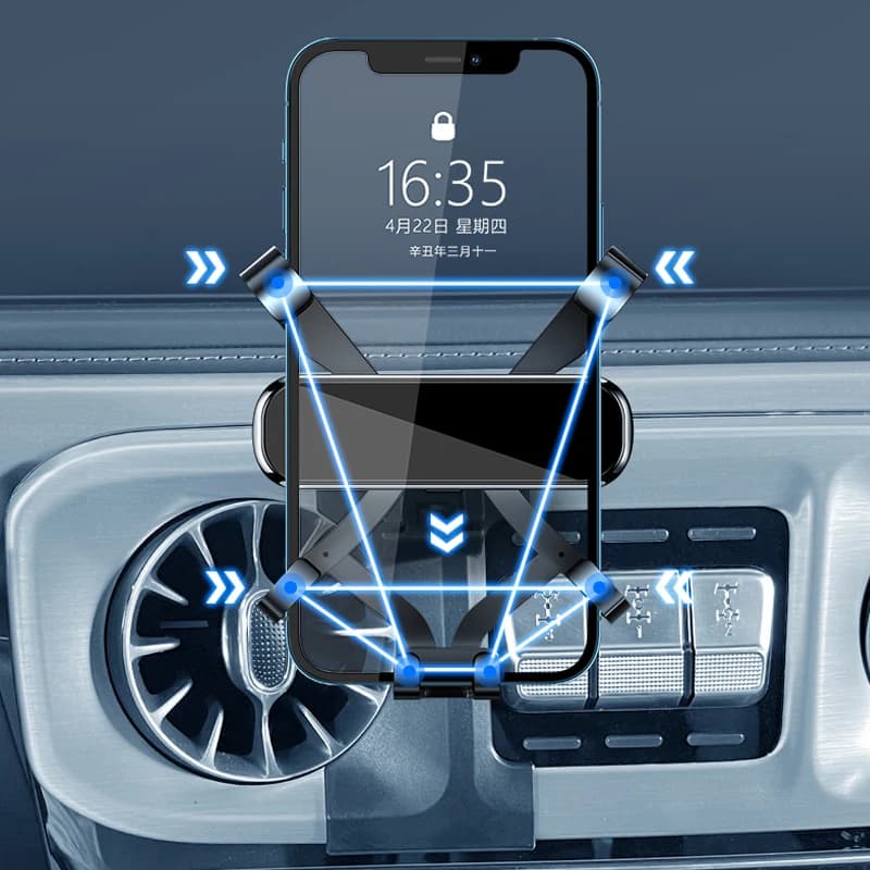 Supporto per telefono per auto per mercedes-benz classe G W464 G500 G350D G63 2019 2020 2022 supporto GPS supporto girevole accessori mobili