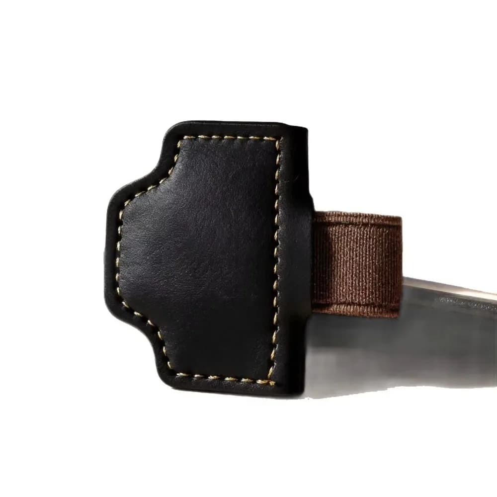 Colorful Leather Leather Pen Holder Minimalist Multi-color Pencil Loop Simple Exquisite Retro Bookmark Journal