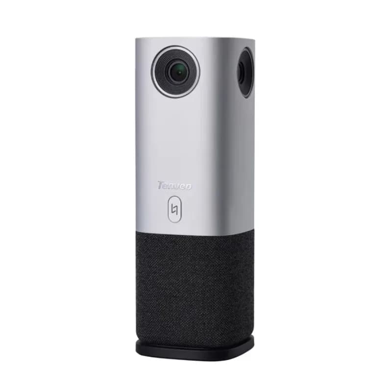All-in-One 360° conference webcam with USB voice tracking for PC, ideal for small meeting rooms