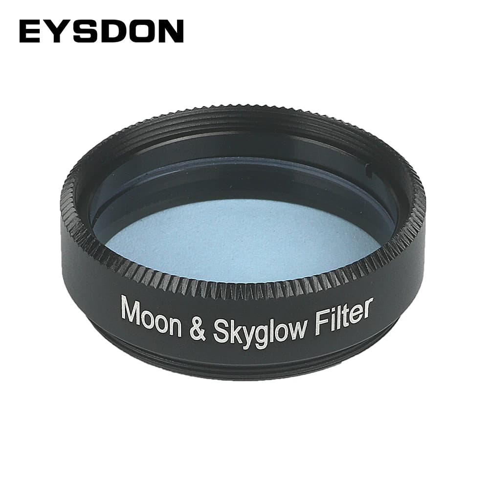 EYSDON Moon&Skyglow Filtro in vetro da 1,25 pollici per oculari del telescopio astronomico su fotografia astro