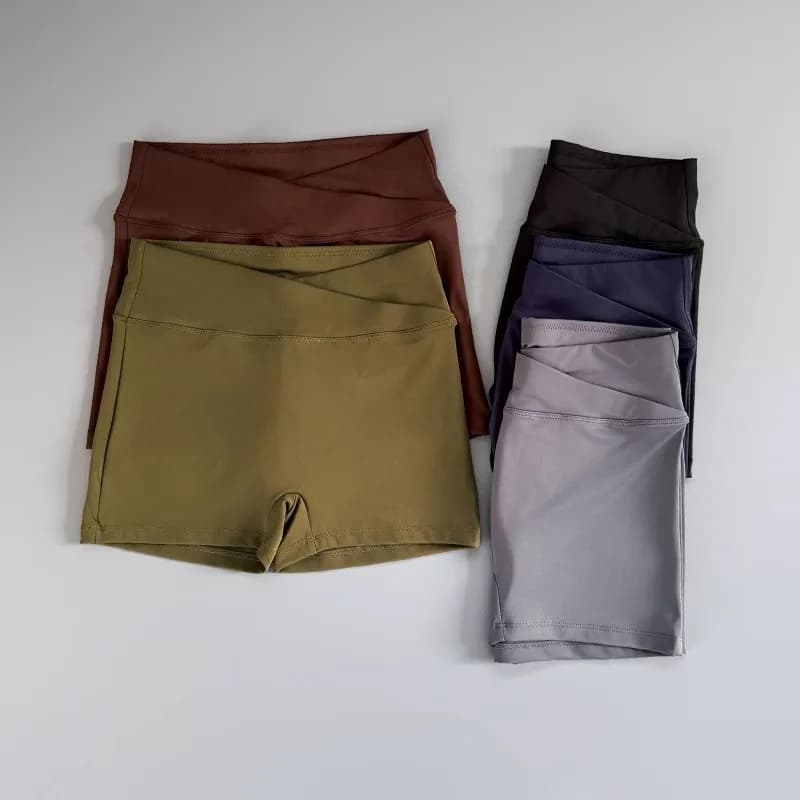 "High Waist Women's Sports Shorts for Sowing - 3 Inch Summer Training Shorts for Yoga, Running, Cycling, For Professionals
