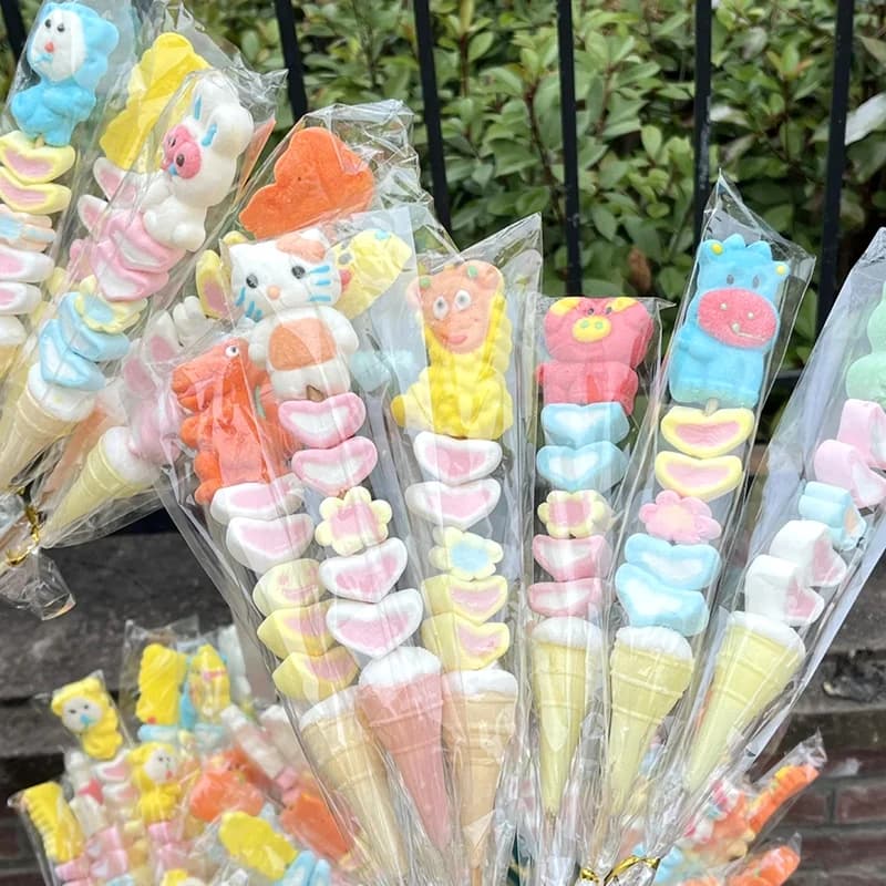 50/200 pezzi sacchetto lungo in cellophane trasparente bomboniere per bambini caramelle di Natale biscotti sacchetto di imballaggio regalo di nozze per gli ospiti decorazioni per feste di compleanno