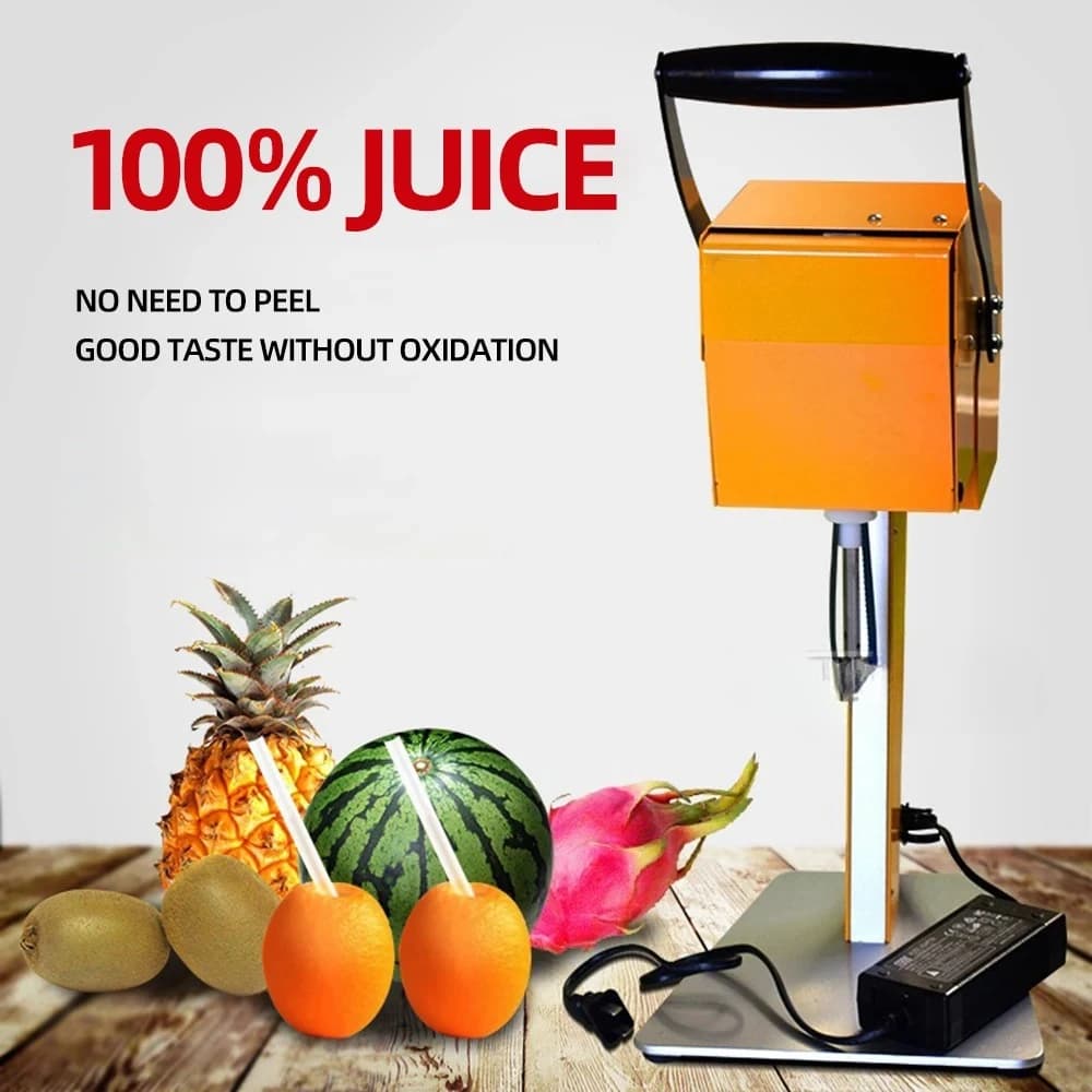 Nuovo Spremiagrumi Professionale per Frutta Fresca Fai-da-te, Frullatore Commerciale per Frutta, Estrattore di Succo per Consumo Diretto