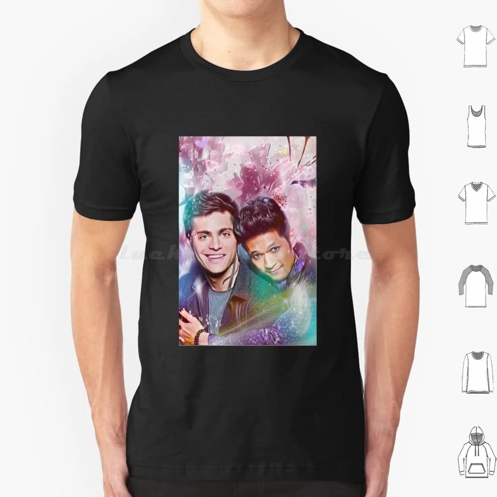 Malec Photobooth 5 T Shirt in cotone Uomo Donna Stampa fai da te Photobooth Booth Cultura pop Malec Strisce Macchina Selfie Malec Photobooth