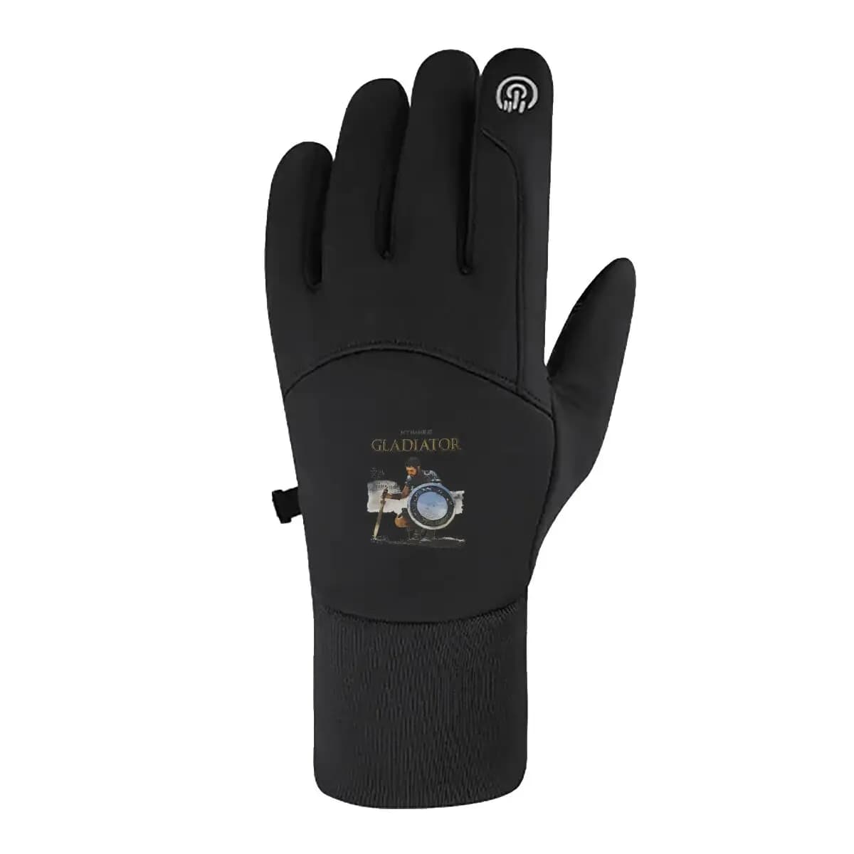 Guanti da ciclismo Gladiator Might per il tempo libero, invernali, caldi, antivento