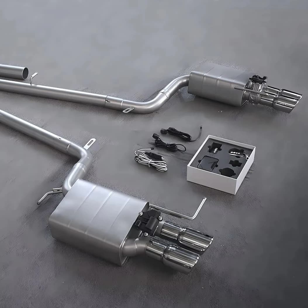 Sports Shoe System with Valve for F10/F18 2.0T N20 2010-2017, Electronic Shoe System with Stainless Steel Valve