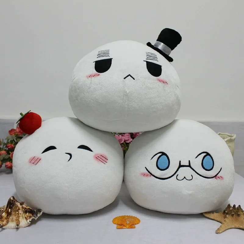 Anime Hetalia Axis Powers Polandball Plush Pillow Cushion Alfred F. Jones Arthur Kirkland Country Cosplay Stuffed Doll Fans Toys