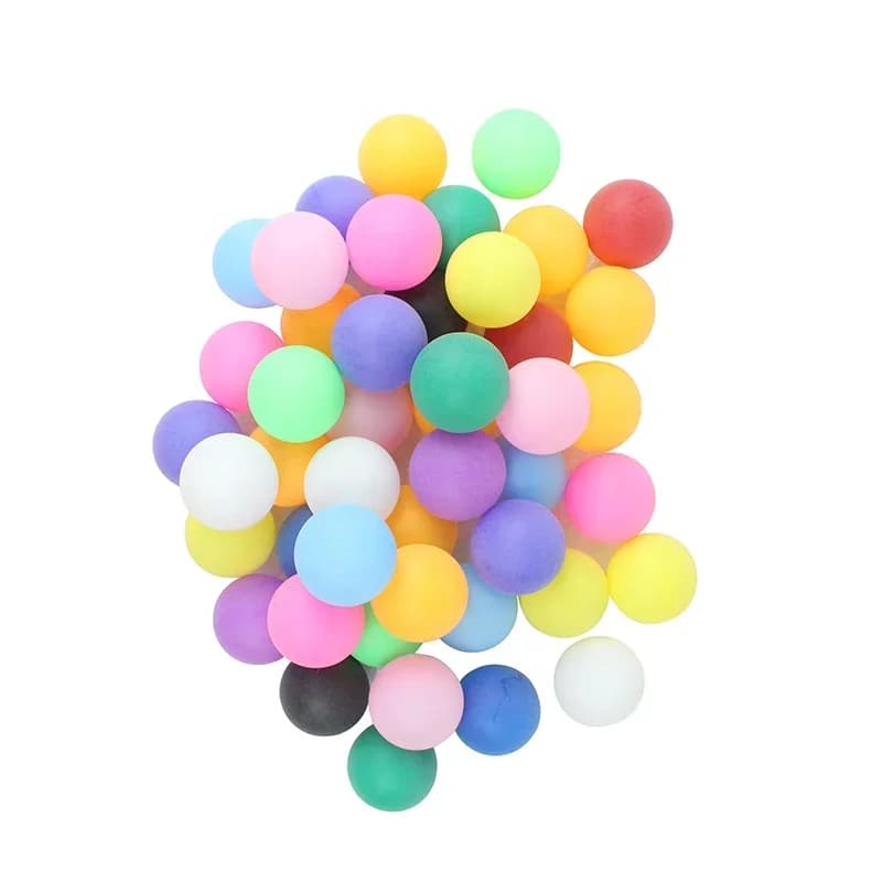 Palline di Plastica Economiche Nere da 38mm per Ping Pong/Tennis da Tavolo, Palline di Plastica per Bambini, Mini Palline per Ping Pong/Tennis da Tavolo/Bir Pong