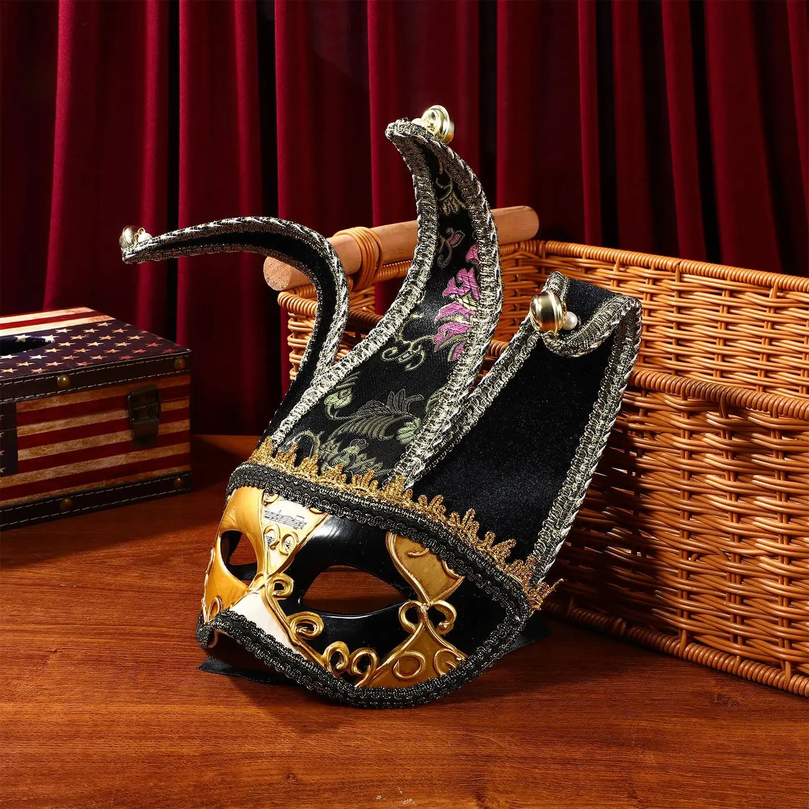 Venetian Style Mask for Women and Masquerade Mask Carnival Halloween Party Mask Half Face Fancy Dress NEW Mask