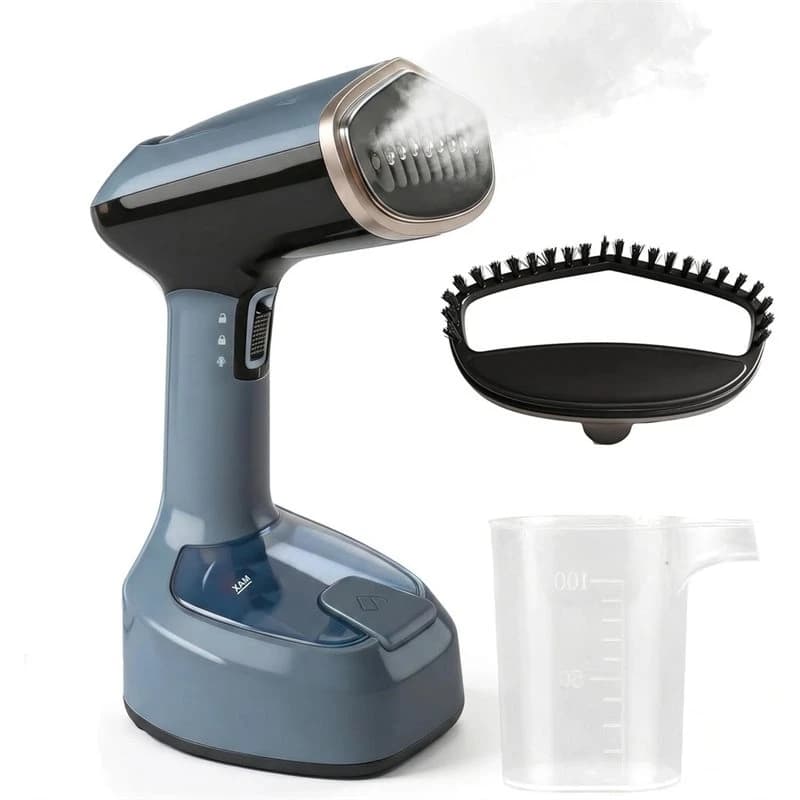 A006-Foldable Travel Steamer For Clothes,1500W Fast Heat-Up, Folds Flat For Carry-Ons,For Hotels,Business Trips Eu Plug