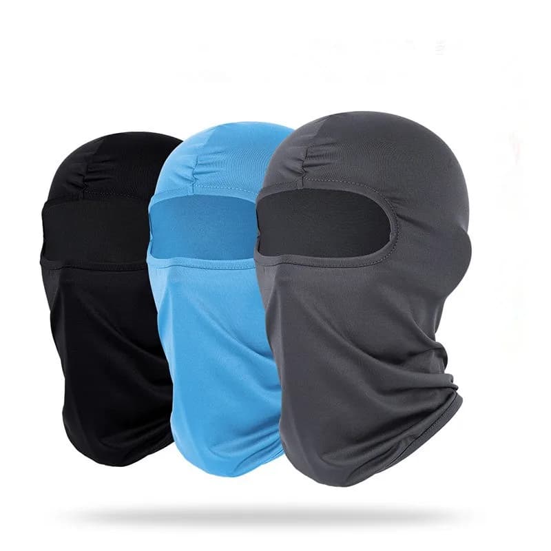 Balaclava Motorcycle Face Mask Moto Helmet Bandana Hood Ski Neck Full Face Mask Windproof Dustproof Face Shield Men's Biker Mask