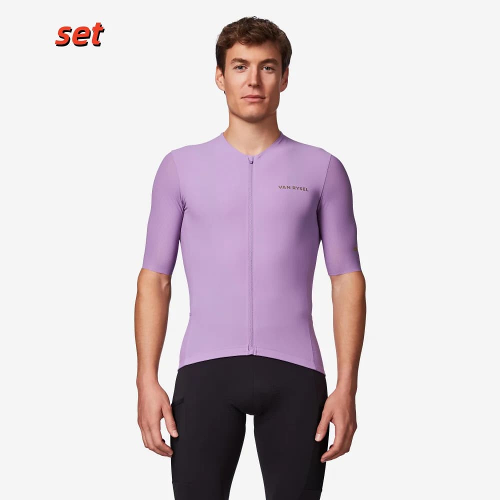 Completo da Ciclismo Uomo 2026: Maglia Morbida e Leggera per Bici da Strada, Salopette Traspirante Estiva, Maglia a Maniche Corte MTB