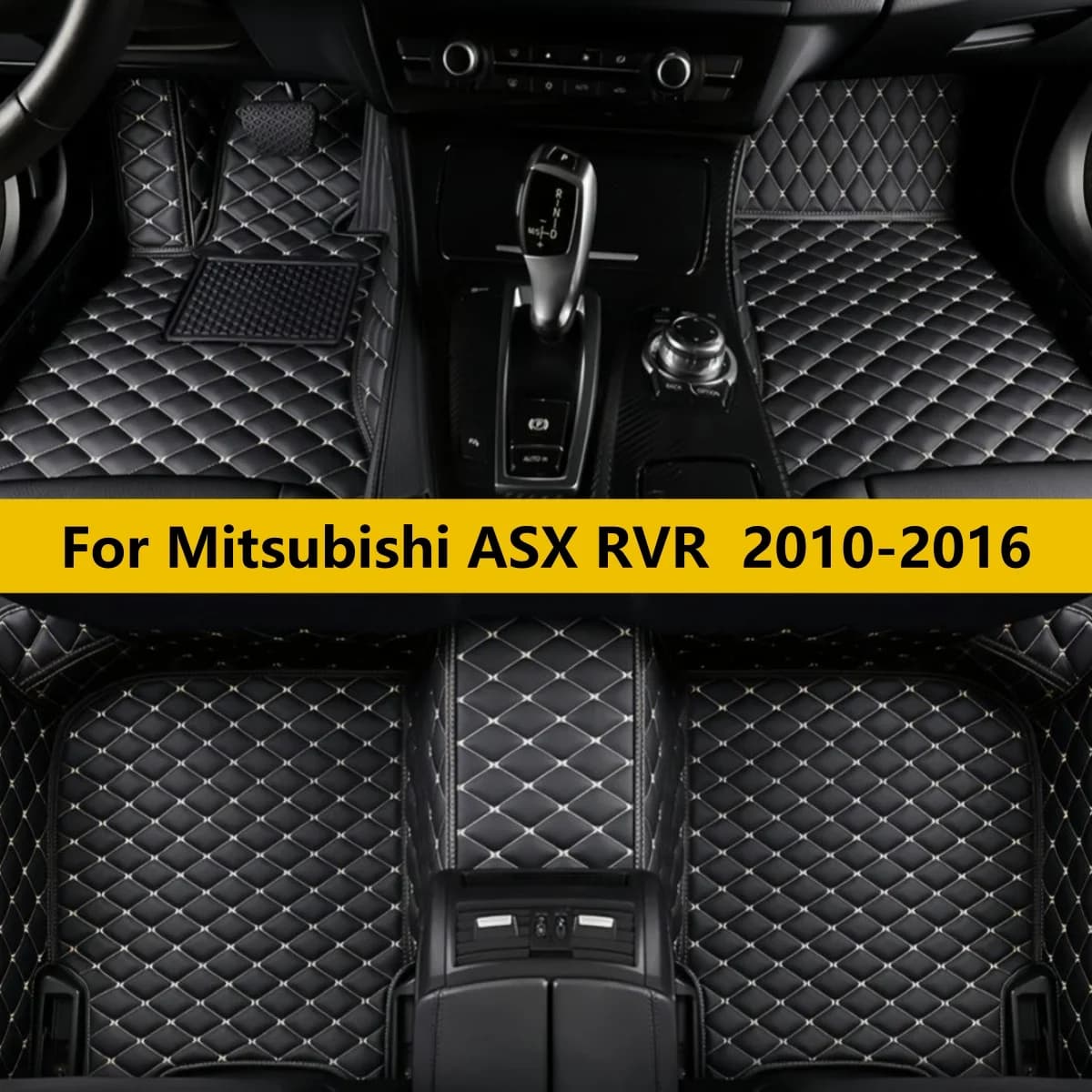 Tappetini auto personalizzati per Mitsubishi ASX RVR 2010 2011 2012 2013 2014 2015 2016 Tappetini auto per uomo e donna Accessori auto