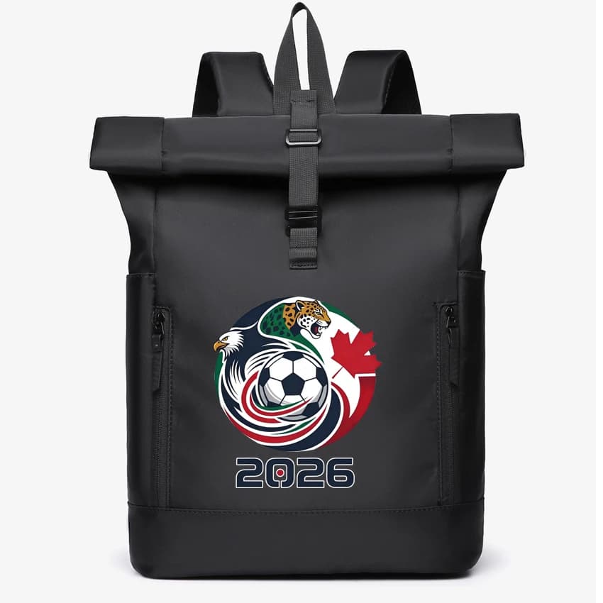 2026 USA Canada Mexico World Soccer Backpack Football Fans Bag Business Trip Laptop Bag Commuter Computer Men's Women School Bag