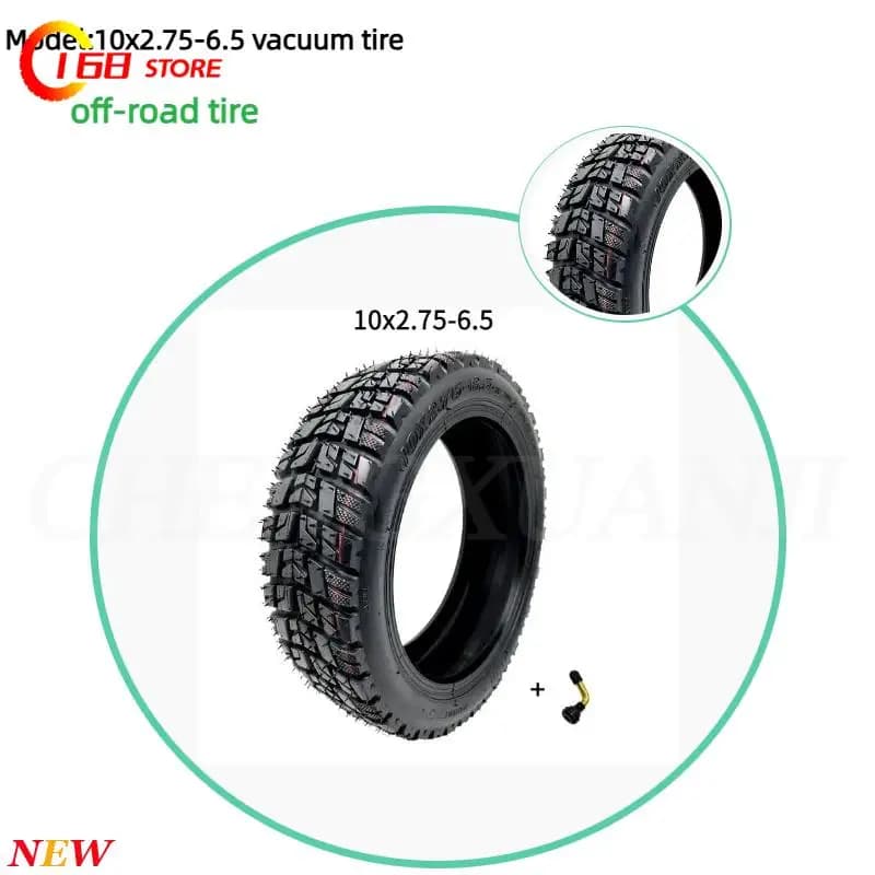 Pneumatico fuoristrada sottovuoto da 10 pollici 10x2.75-6.5 per iX3 iX4 iX7 Pro Max G30 per Speedway 5 Dualtron 3, ricambio per monopattino elettrico