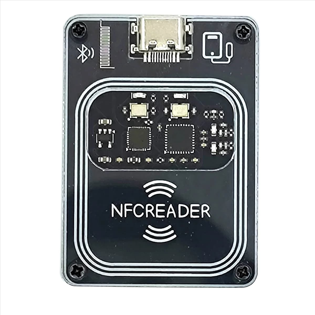 B13CPCR532 NFC RFID Modulo wireless Bluetooth Lettore di schede IC Scrittore Emulatore RFID Minicopia con interfaccia di tipo C